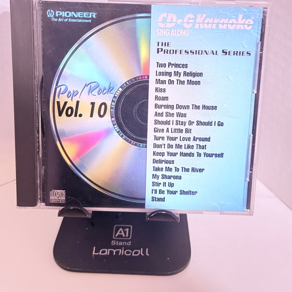 PIONEER Professional Series Pop/Rock Vol. 10 CD-G